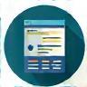 Graphic representing a booking interface